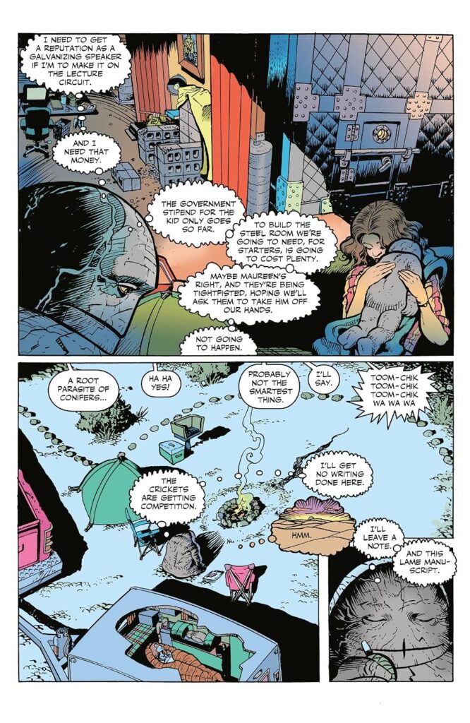 Concrete: Stars over Sand #1 Sample Page by Paul Chadwick