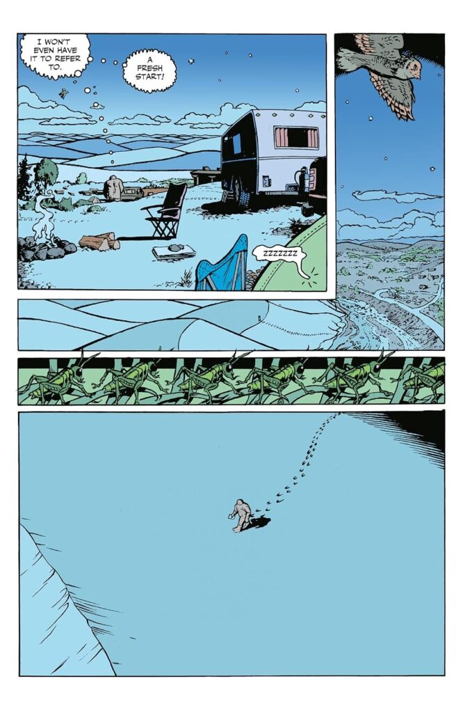 Concrete: Stars over Sand #1 Sample Page by Paul Chadwick