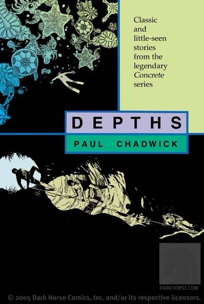 Concrete: Depths Cover by Paul Chadwick