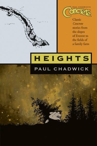 Concrete: Heights Cover by Paul Chadwick