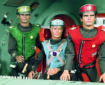 Captain Scarlet’s Lieutenant Green, Captain Blue and Captain Scarlet. Image: ITV