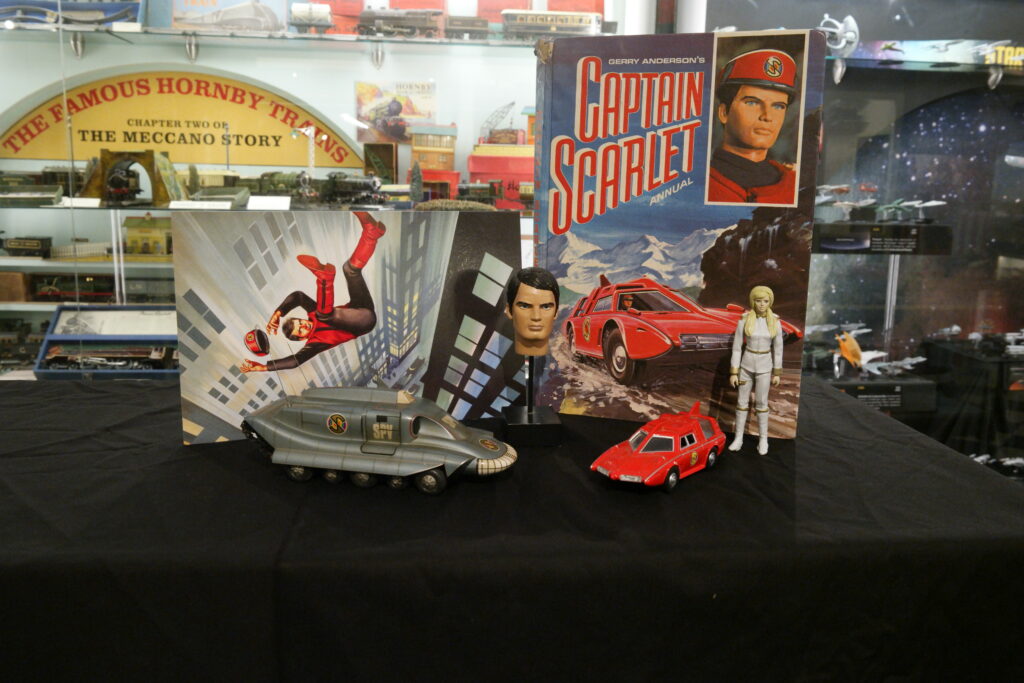 Captain Scarlet Merchandise. Image: Brighton Toy & Model Museum