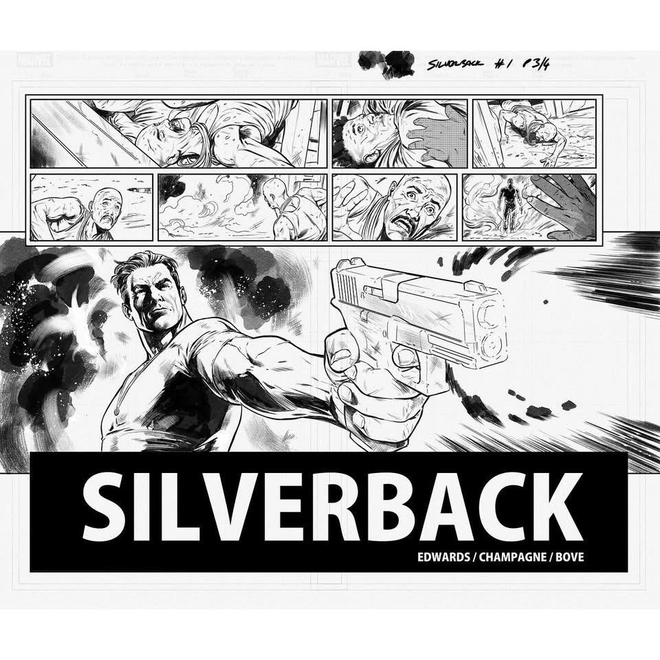 Silverback art by Neil Edwards