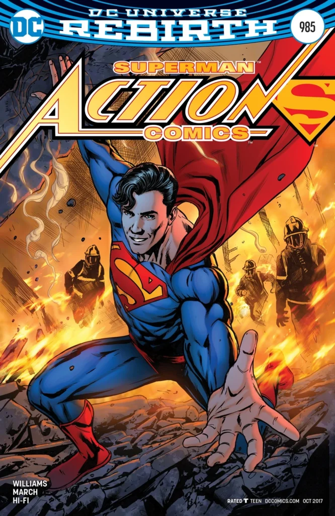 Action Comics (1938) #985 Cover by Neil Edwards