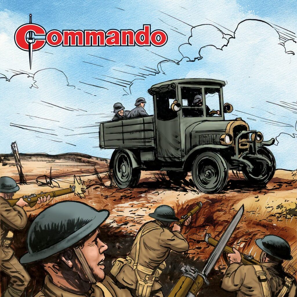 Commando 5979 (Home of Heroes): Cadman: Quartermaster Story: Andrew Knighton | Internal Art: Mike Dorey | Cover Art: Mike Dorey & Grant Wood