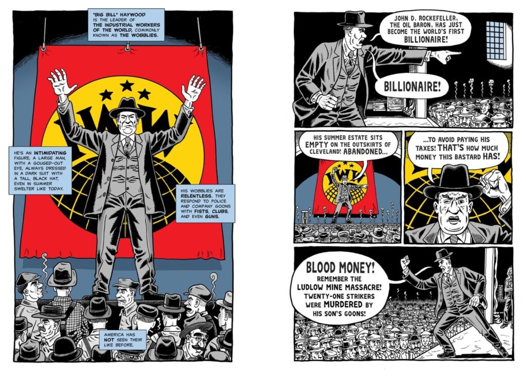 The Dissidents by Derf Backderf - Sample Art
