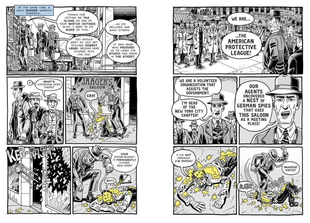 The Dissidents by Derf Backderf - Sample Art