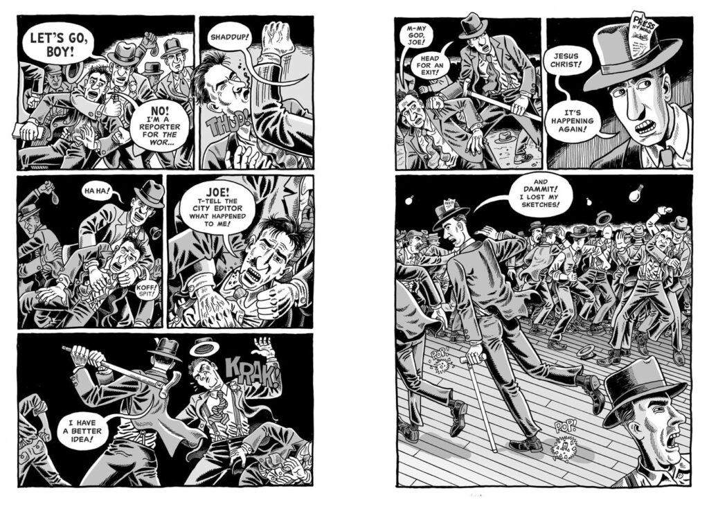 The Dissidents by Derf Backderf - Sample Art