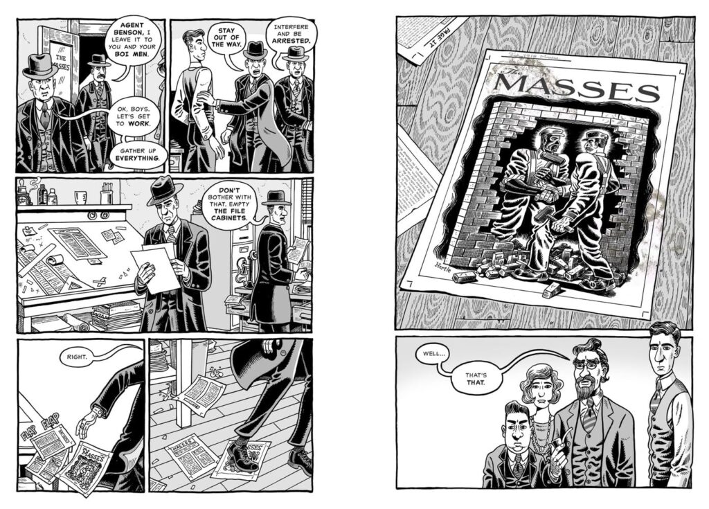 The Dissidents by Derf Backderf - Sample Art