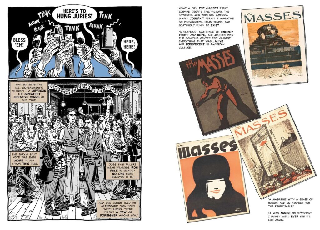 The Dissidents by Derf Backderf - Sample Art