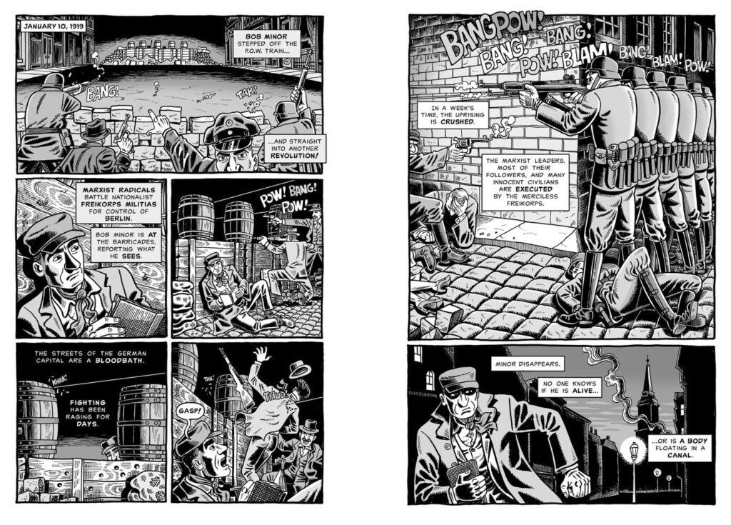 The Dissidents by Derf Backderf - Sample Art