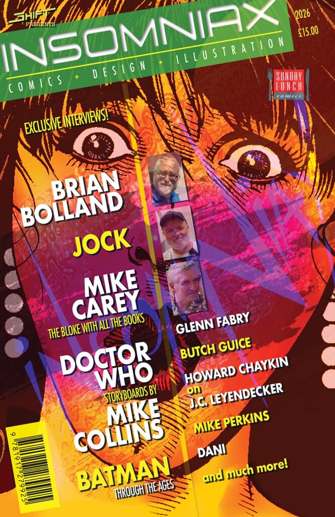 INSOMNIAX Magazine #1  – Cover SNIP