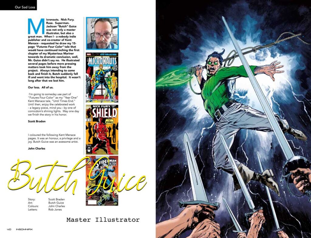 INSOMNIAX Magazine #1 – Sample Spread