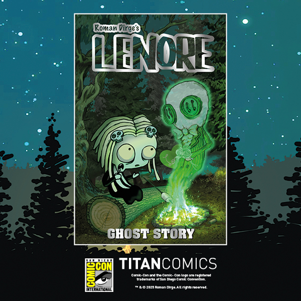 Lenore Ghost Story #1 SDCC Exclusive Roman Dirge Glow in the Dark
