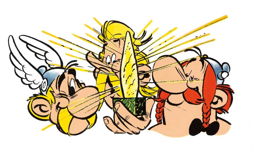 Asterix and the Golden Menhir by René Goscinny and Albert Uderzo