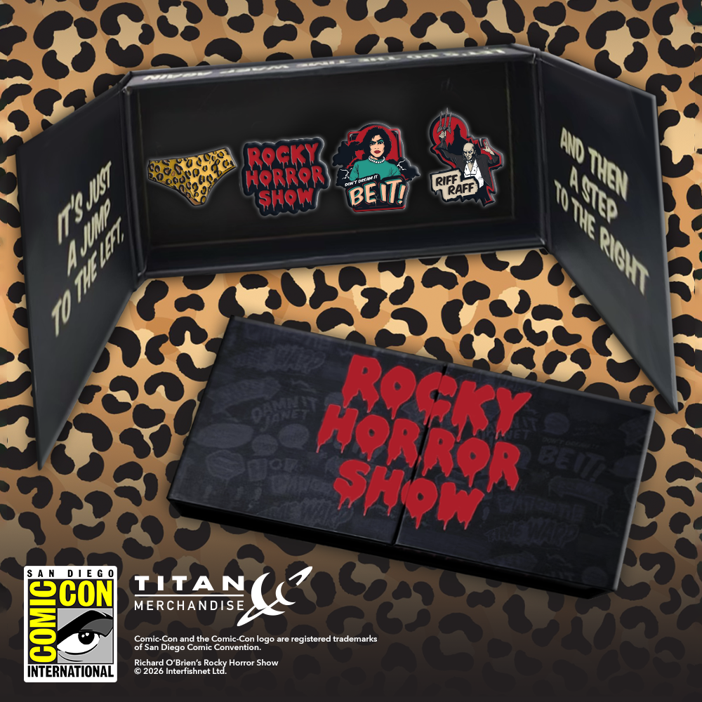 The Rocky Horror Show: Four-Piece Enamel PIN Collection
