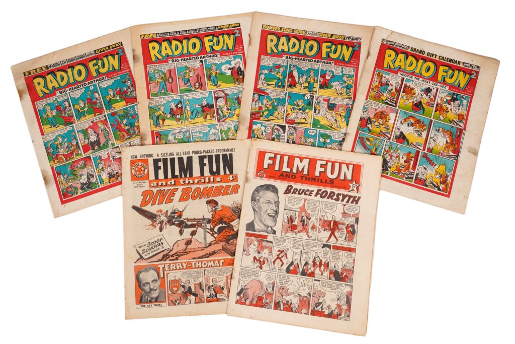 Radio Fun 1938/1939 Radio Fun No’s. 12, 18, 19, and 20 (December 31st, 1938-February 25th, 1939).