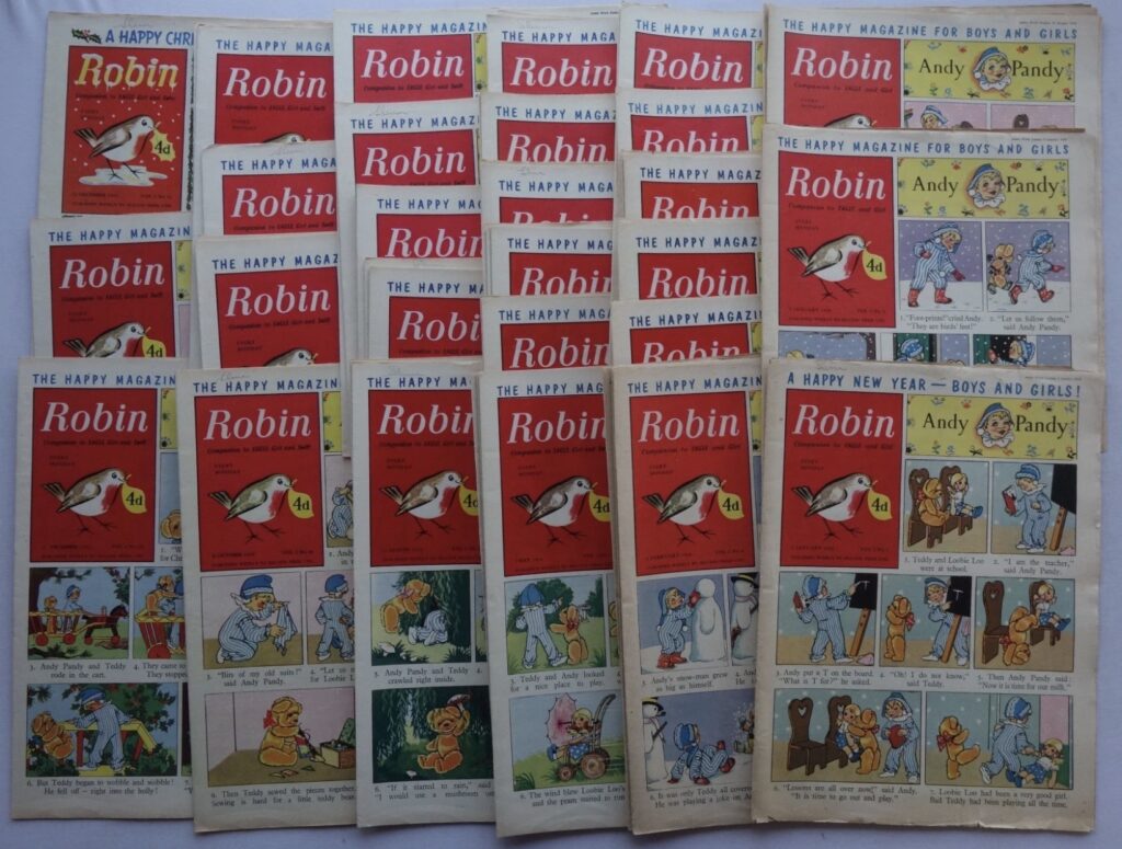 Robin Volume 2 (1954) Nos. 1 – 52
