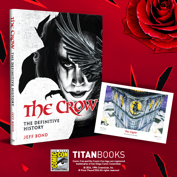 The Crow: The Definitive History With Exclusive Art Card Signed by Concept Designer Peter Pound
