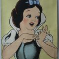 Walt Disney original painted cinema lobby poster featuring Snow White