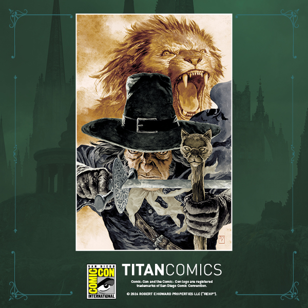 Solomon Kane: The Lion Errant #1 SDCC Exclusive JH Williams III Virgin Foil
