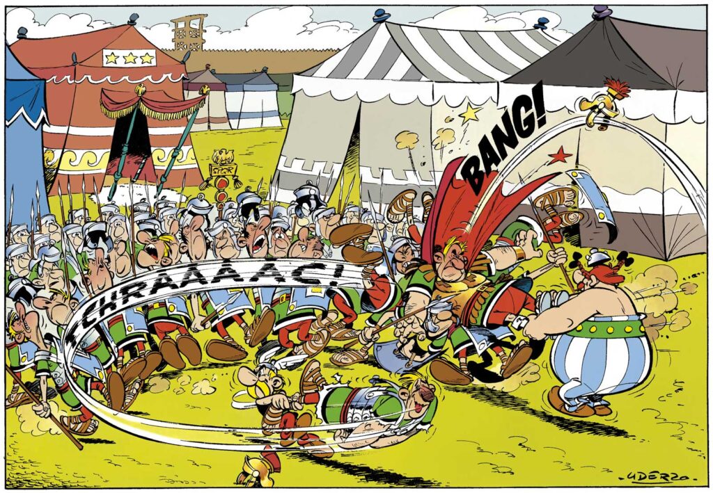 Asterix and the Golden Menhir by René Goscinny and Albert Uderzo