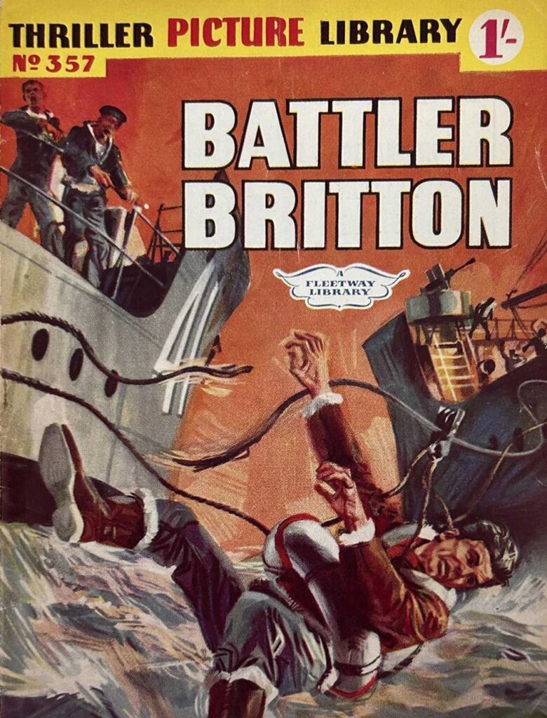Thriller Picture Library 357 featuring Battler Britton