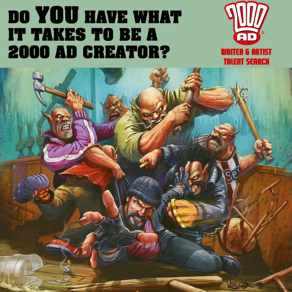 Do You Have What It Takes to be a 2000AD Creator?