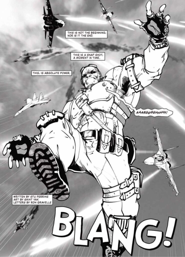 SHIFT Presents… A Nest of Shadows by Stu Perrins, Saint Yak and Ron Gravelle - Sample Page