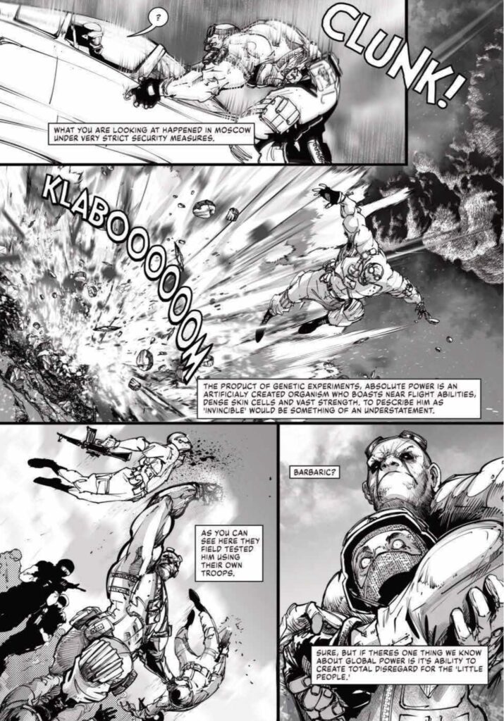 SHIFT Presents… A Nest of Shadows by Stu Perrins, Saint Yak and Ron Gravelle - Sample Page