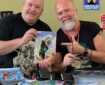 Event organiser Paul Trimble and Ian Churchill at Enniskillen Comic Fest 2026. Photo: Enniskillen Comic Fest