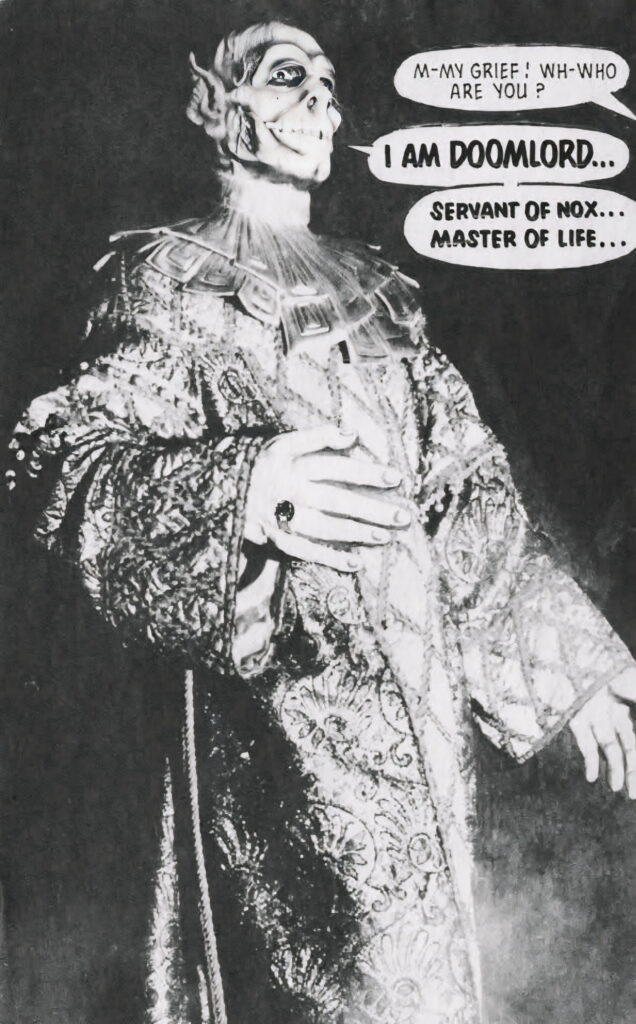 Doomlord, the creation of Alan Grant and John Wagner