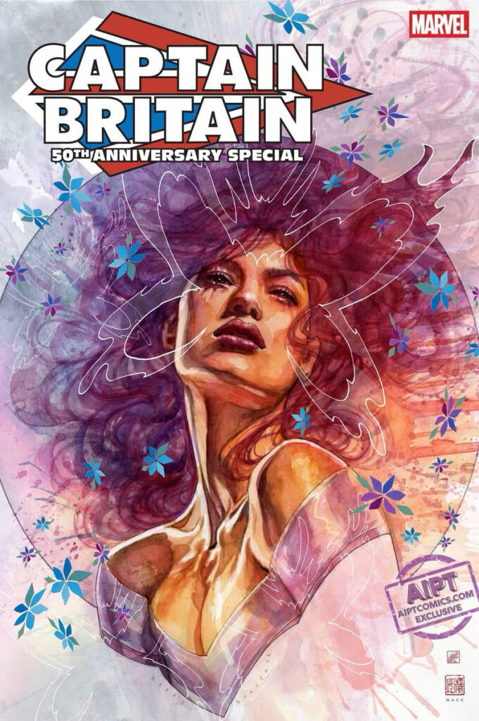 Captain Britain 50th Anniversary Special #1 - Variant Cover by David Mack