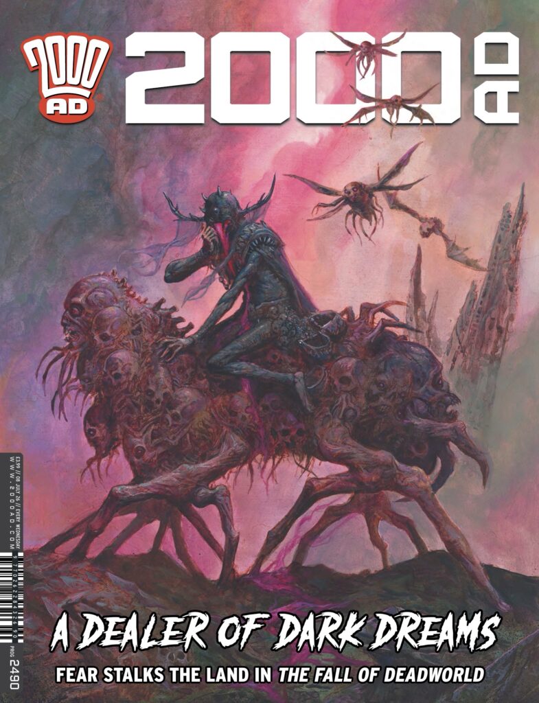 2000AD 2490 Cover by Dave Kendall