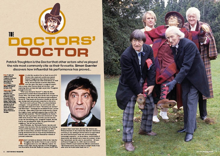 Doctor Who – Legends: Patrick Troughton - Sample Spread