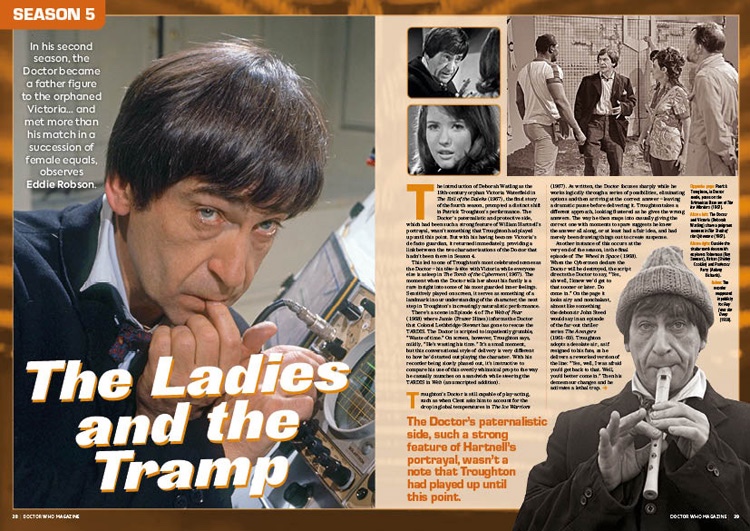 Doctor Who – Legends: Patrick Troughton - Sample Spread