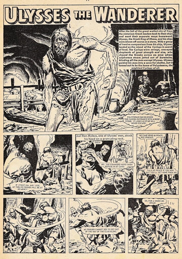 Ulysses the Wanderer, for Victor, art by Jordi Bernet