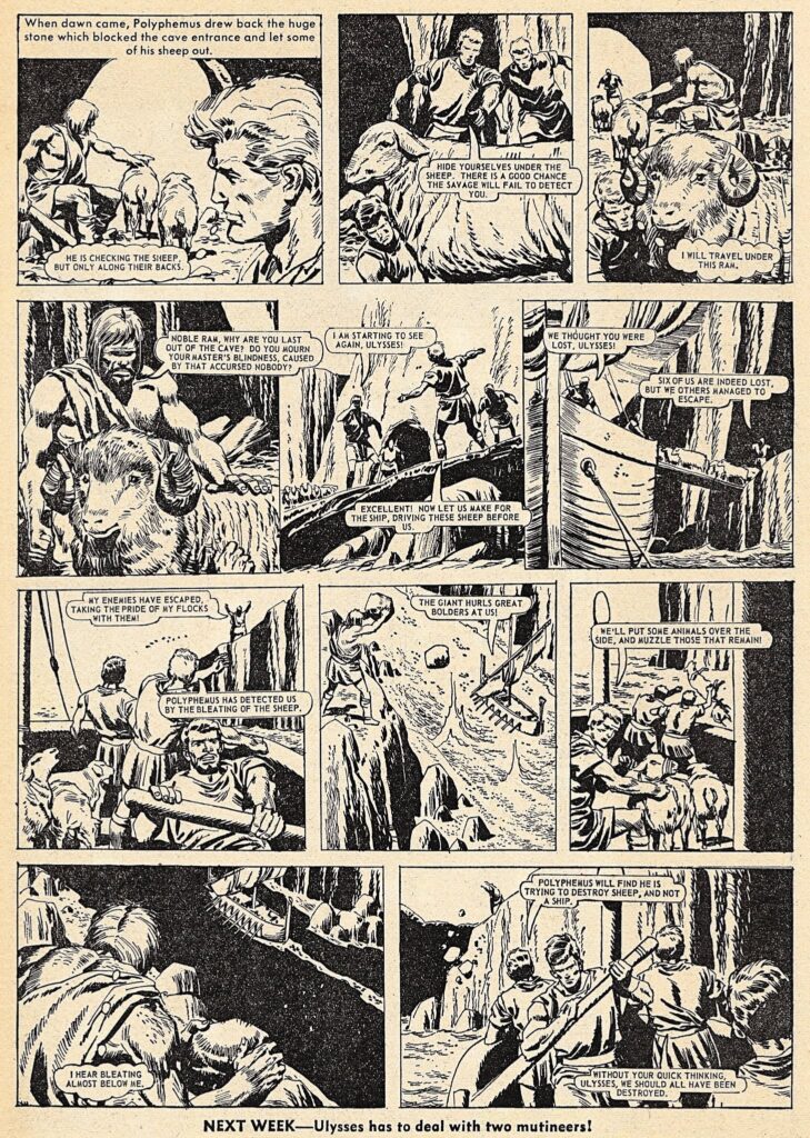 Ulysses the Wanderer, for Victor, art by Jordi Bernet
