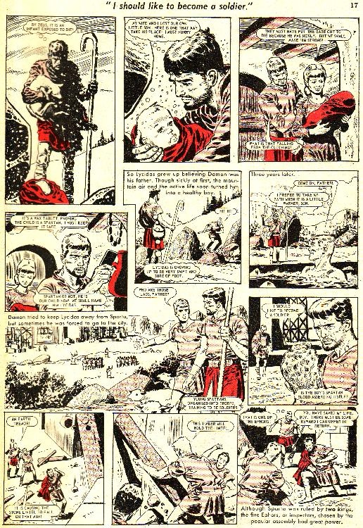 Lycidias the Spartan, for Victor, art by Jordi Bernet