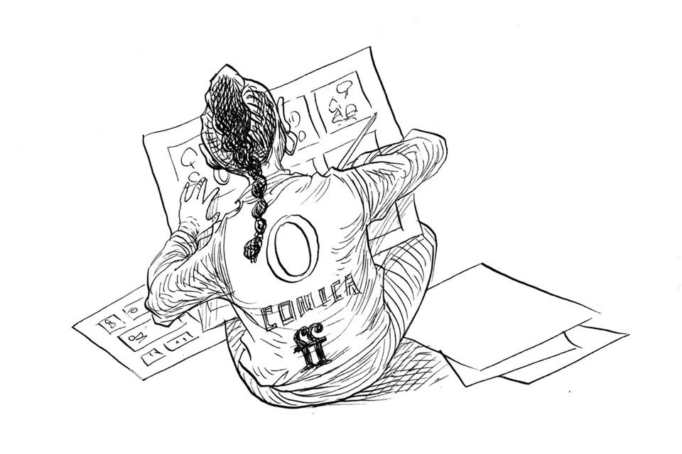 2026 Rachel Cooke Graphic Novel Short Story Prize - Illustration by Chris Riddell 