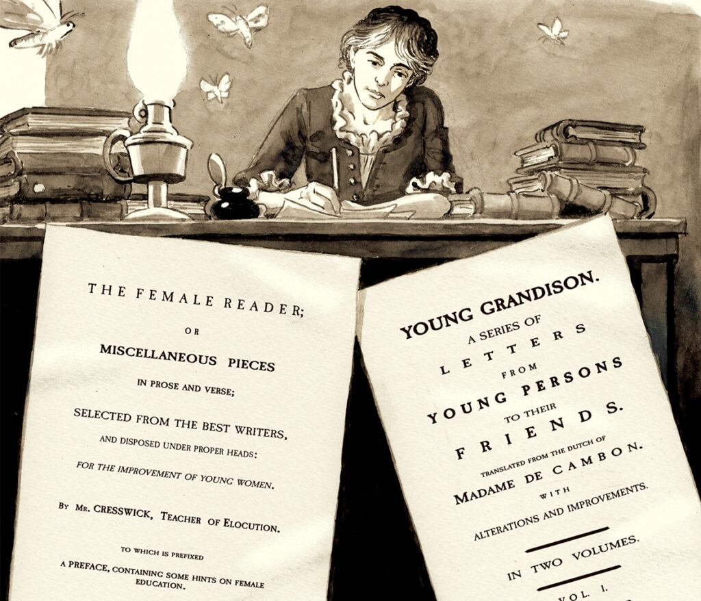 Lo! An Amazon! The Interesting Narrative of The Life of Mary Wollstonecraft by Mary M. Talbot and Bryan Talbot