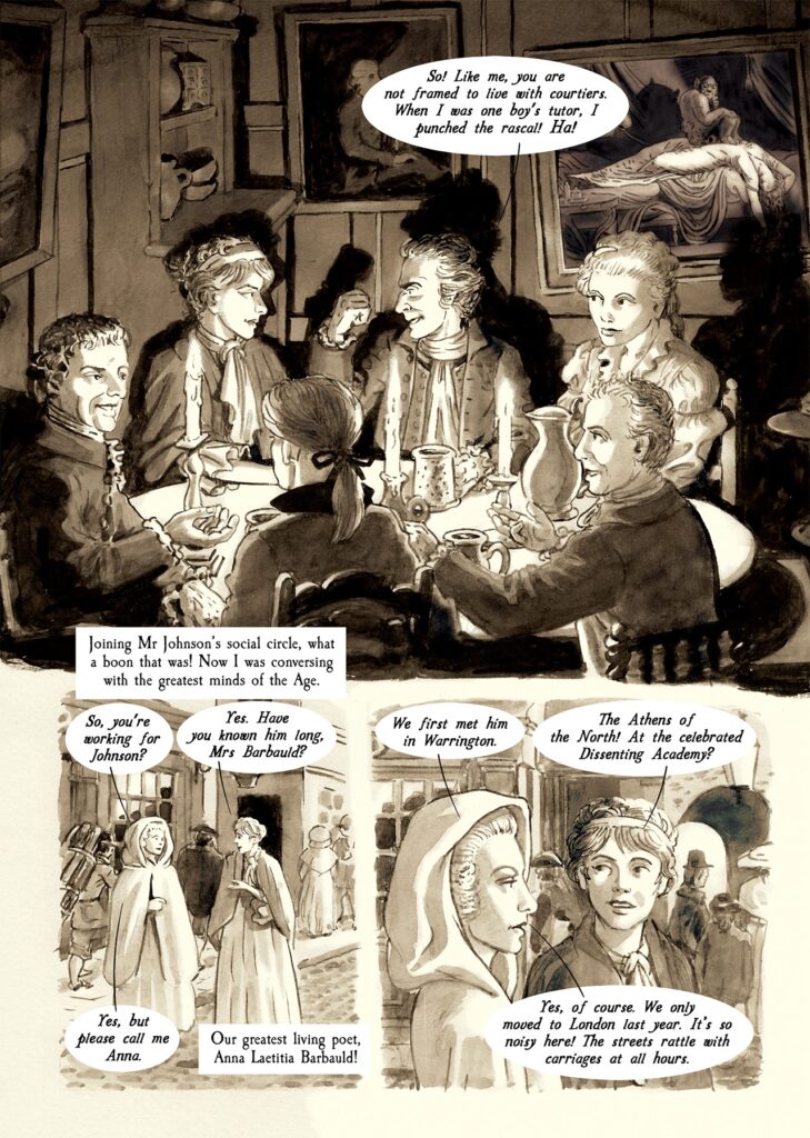 Lo! An Amazon! The Interesting Narrative of The Life of Mary Wollstonecraft by Mary M. Talbot and Bryan Talbot