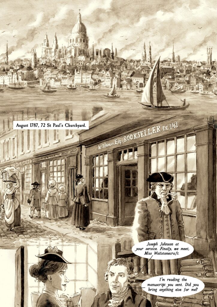 Lo! An Amazon! The Interesting Narrative of The Life of Mary Wollstonecraft by Mary M. Talbot and Bryan Talbot