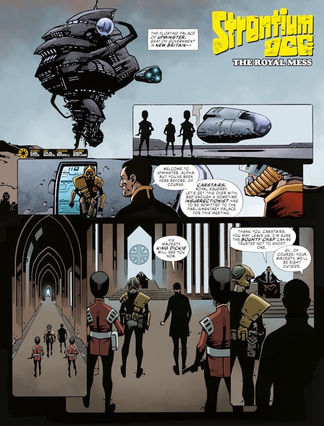2000AD SciFi Special 2026 - STRONTIUM DOG // THE ROYAL MESS By Karl Stock (Writer) Colin MacNeil (Artist) Jim Boswell (Colourist) Simon Bowland (Letterer)