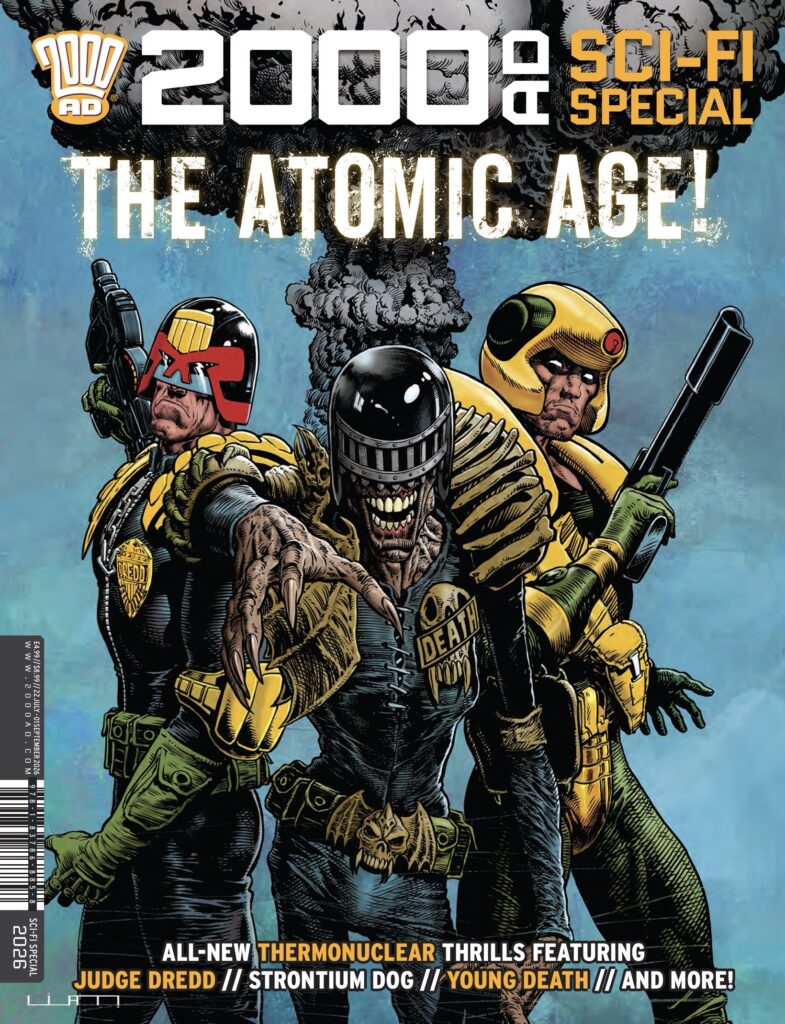 2000AD SciFi Special 2026 - Cover by Liam Sharp