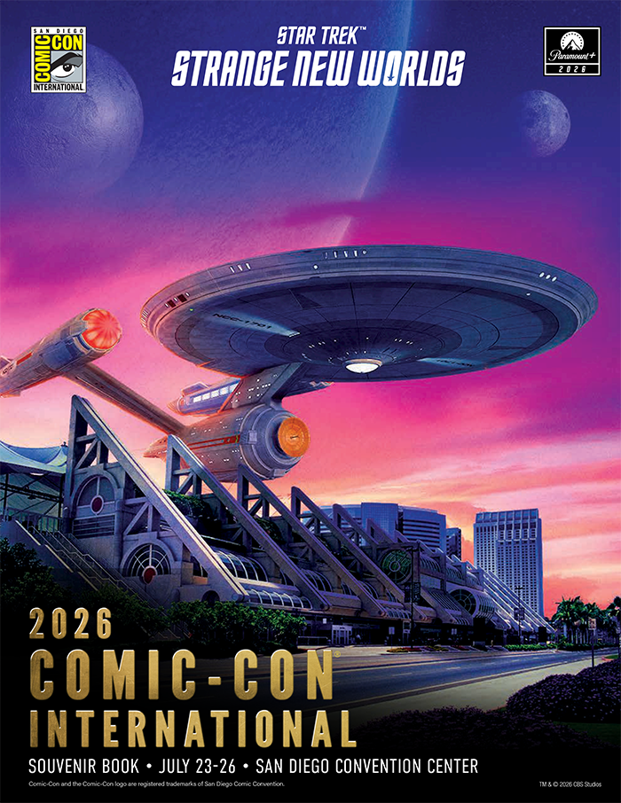 San Diego Comic-Con Souvenir Book 2026 - Cover