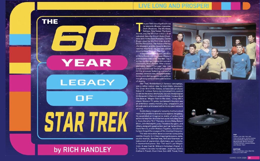 San Diego Comic-Con Souvenir Book 2026 - Star Trek