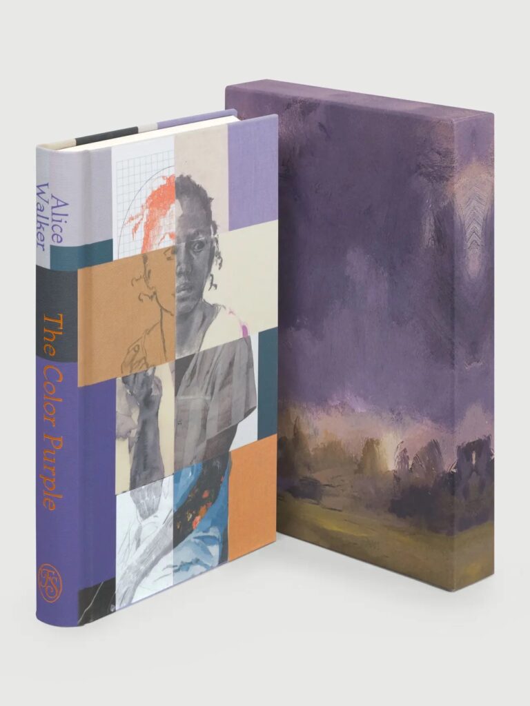 The first illustrated edition of The Color Purple by Alice Walker, published by the Folio Society, features art by Lela Harris