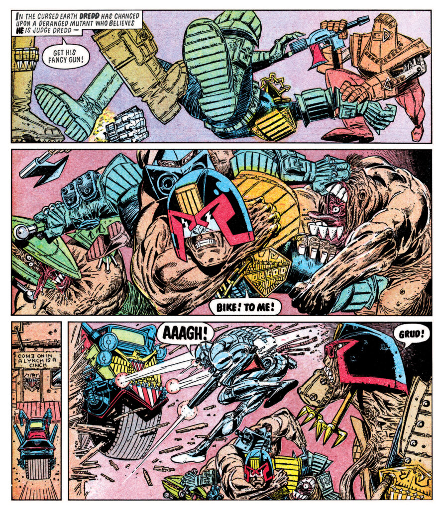 Fifty Years of Judge Dredd - Sample Strip
