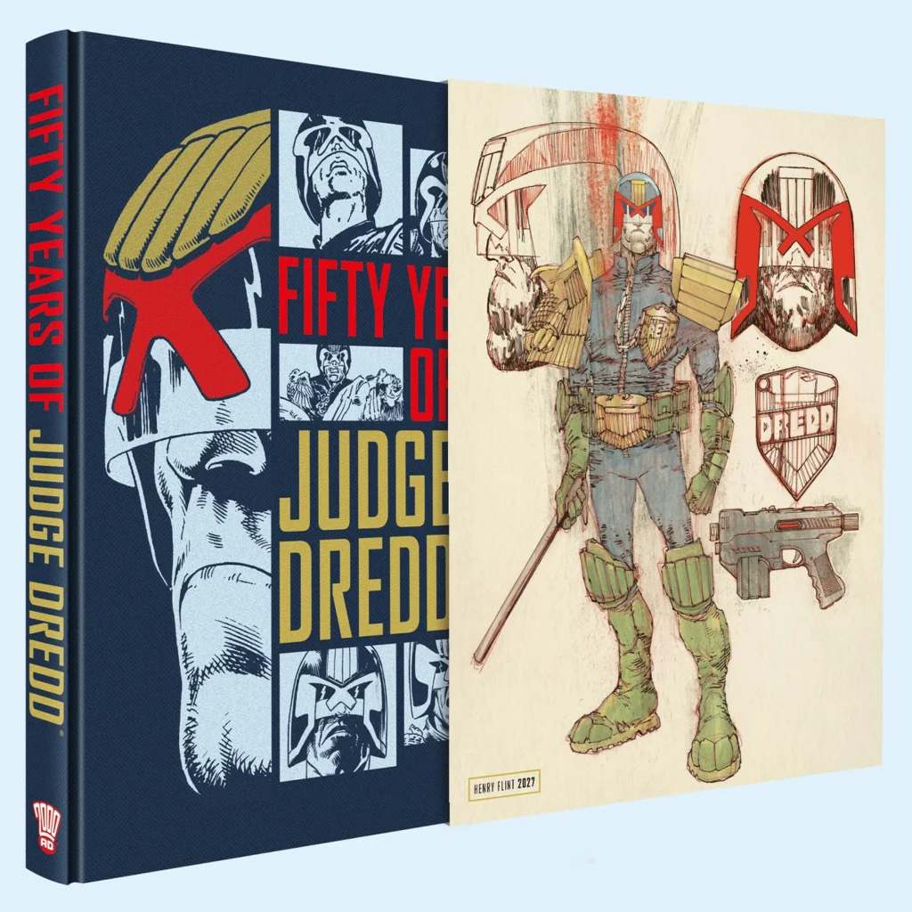 Fifty Years of Judge Dredd - 2000AD Webshop Exclusive Cover